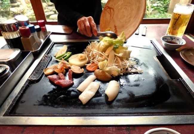 鎌倉お好み焼き津久井の昼食