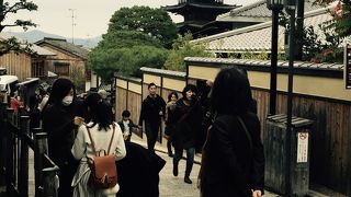 坂から見るのが一番よい