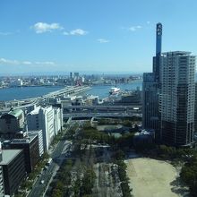 展望台からの眺め。