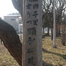 もう少し詳細な解説板があると観光客的には有り難いのですが…。