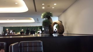 専用手荷物レーンは良いが、飲食の品揃えが寂しい