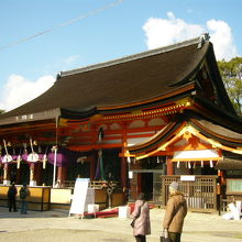 祇園造りの本堂