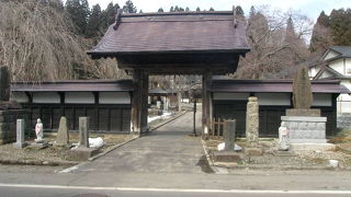 芦名氏の菩提寺として知られています