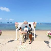 ビーチフロントウェディング・親身にプロデュウスしてくれました