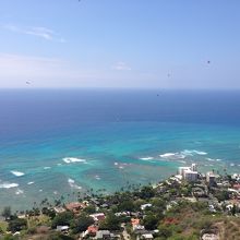 頂上からの眺め！