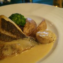 鯛とホタテのグリル