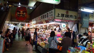 市場中央通り左右が市場見たいです