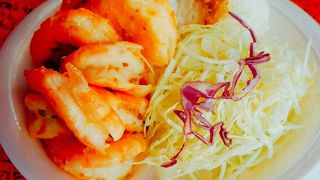 マイルド味のガーリックシュリンプ