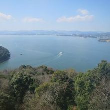 大草山から見る浜名湖