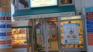 海ほたる マリンコート内 海風のあさりそば