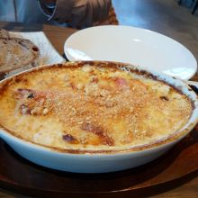 湯葉のシーフードグラタン