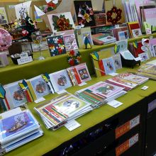 物販コーナもあります．