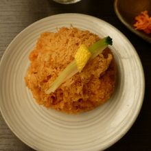 かきあげです．