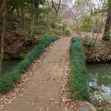 可愛らしい橋です