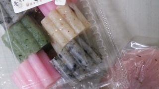 すあまと珍しいべこ餅