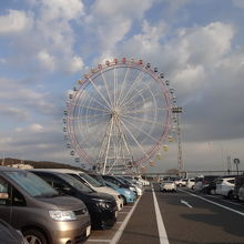 朝７時ごろですが、車はかなり多かったです。