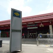 裕華園 (中国庭園)へのアクセスの駅です　（＾＾）
