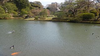 元は柳沢吉保の屋敷です。