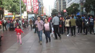 もっとも人通りが多い場所