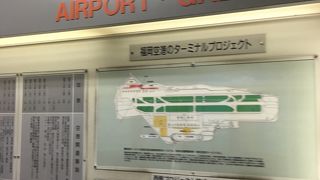 福岡空港の航空展示室