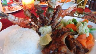 盛り付けが豪華