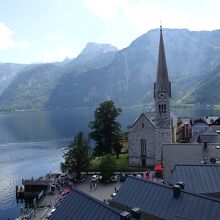 庭からは、こんな素晴らしい景色も