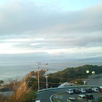 部屋から駿河湾を望む