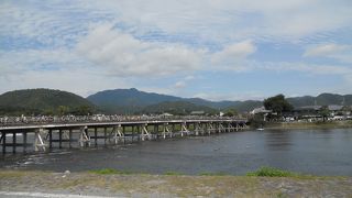 念願の嵐山訪問