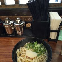 かけうどん