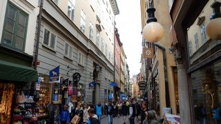 ストックホルムの代表的観光地。地図があっても意外に迷子に・・・