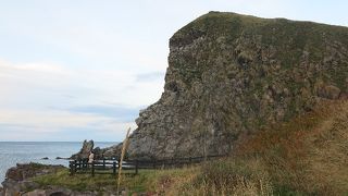 利尻山と海を一望