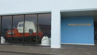 寒流水族館に隣接