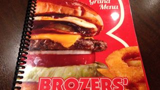 ボリューミーなバーガー