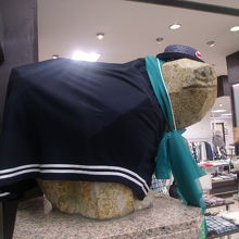 客室乗務員クマさん？逆だったらごめんなさい…