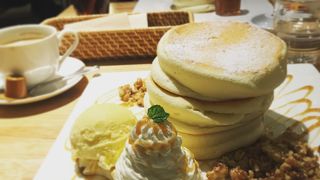 ぷるんぷるんのパンケーキ