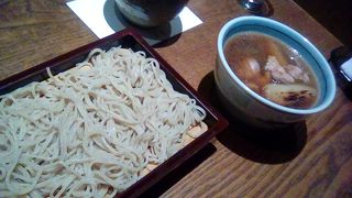 新宿駅近でおいしい手打ち蕎麦をいただく