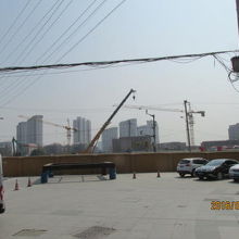 龍華寺の周りは大規模な再開発中。