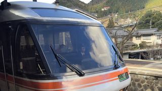 車窓の景色が綺麗