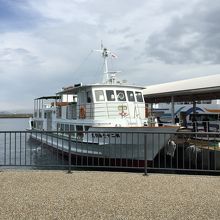 鳥羽マリンターミナル〜神島間往復乗船した高速艇。