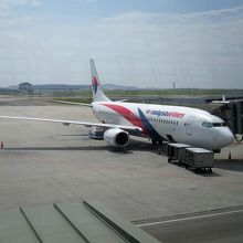 KLIAからの搭乗です