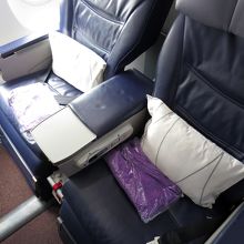 窓側のマイシートです