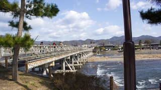 嵐山を代表する橋
