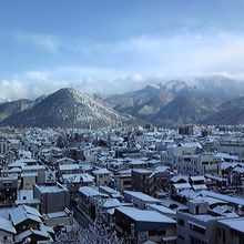 冬に眺める千歳山