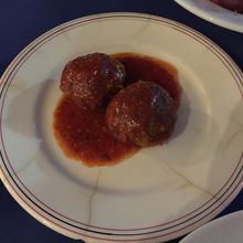 ミートボールの煮込み