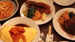 老舗欧風料理。味は確か。