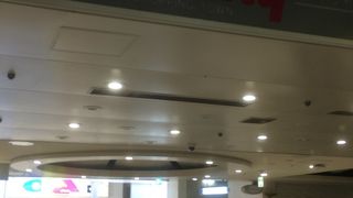 梅田の東側の地下街