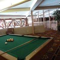 ビリヤードは有料無料問わず　ラスベガスのホテルにもあります。