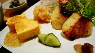 上品で素晴らしい銀だら定食を頂きました＠西麻布