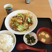 平日限定 野菜炒め定食780円