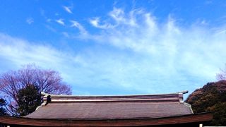 鳥居と森が立派な神様